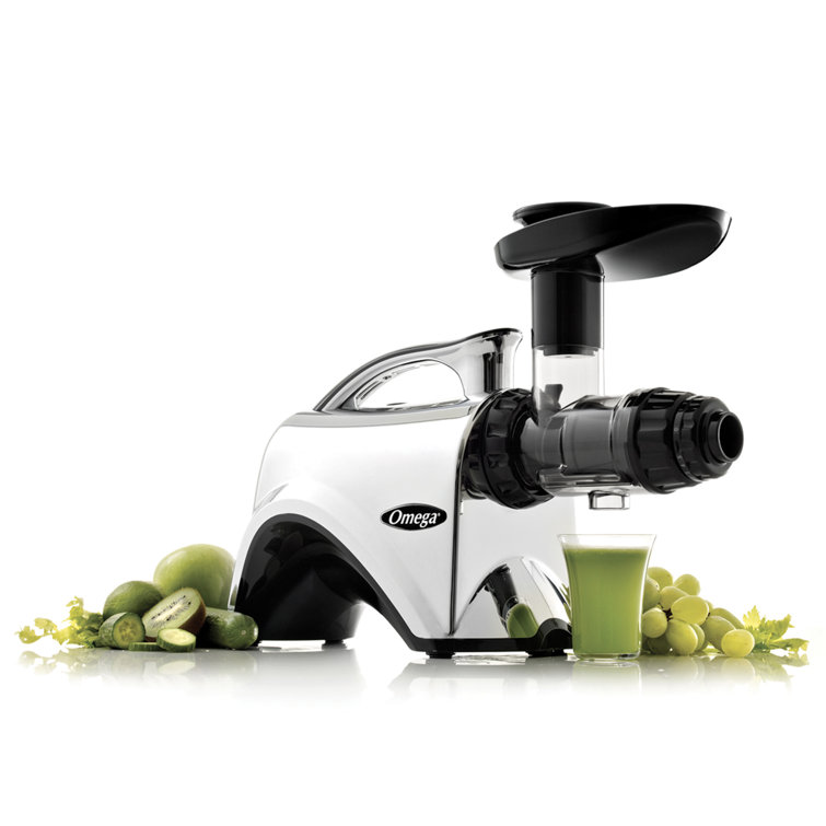 Omega Cold Press Premium Low Speed Horizontal Juicer With